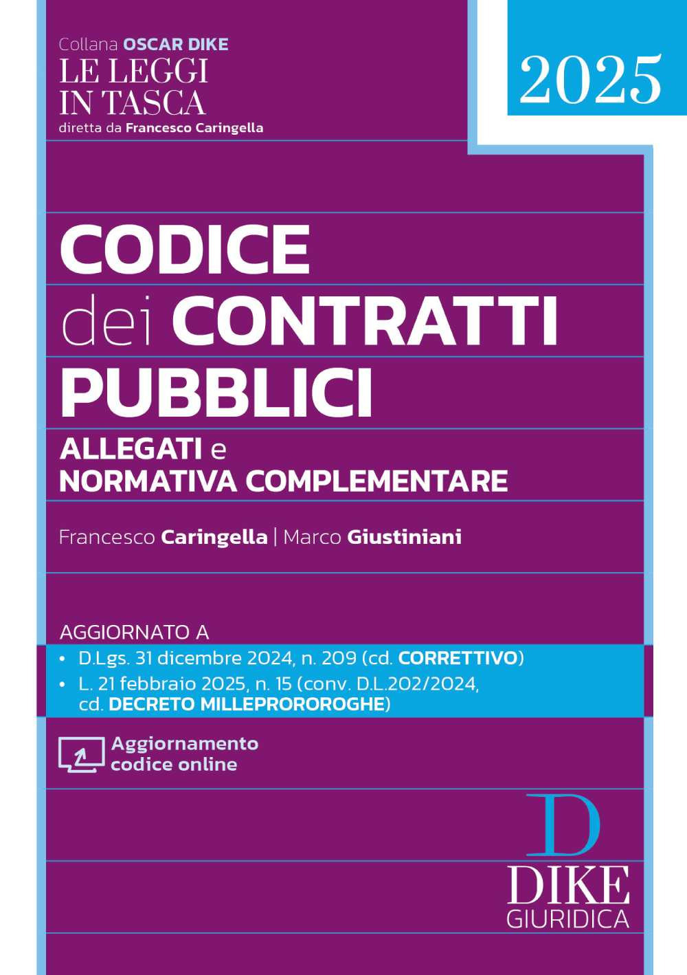 Codice dei contratti pubblici Pocket 2025