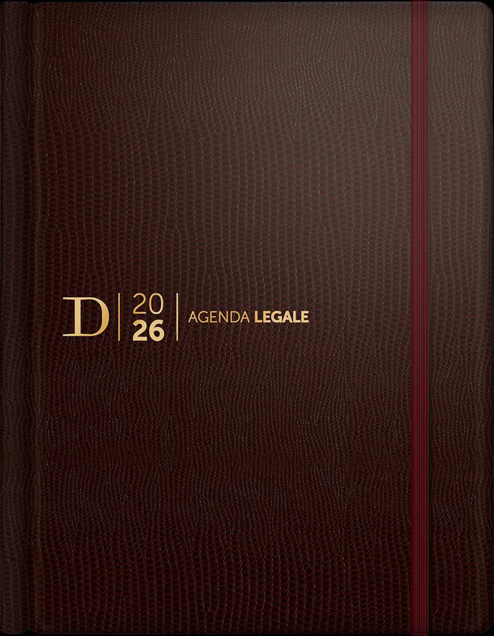 Agenda legale 2026. 15 mesi. Ediz. bordeaux