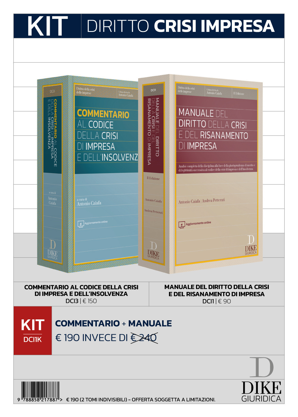 Diritto crisi impresa. Kit
