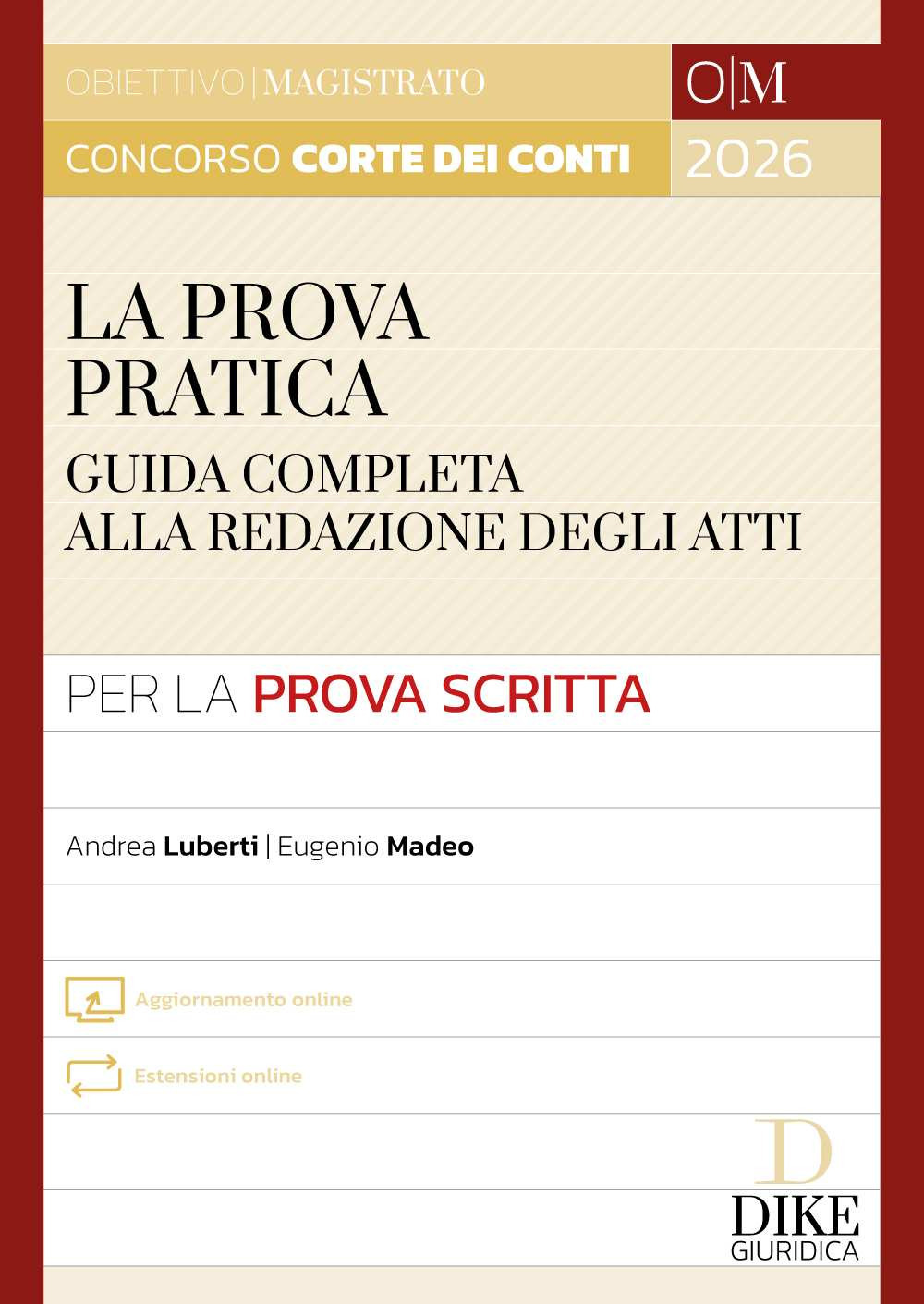 Concorso magistratura Corte dei Conti. La prova pratica