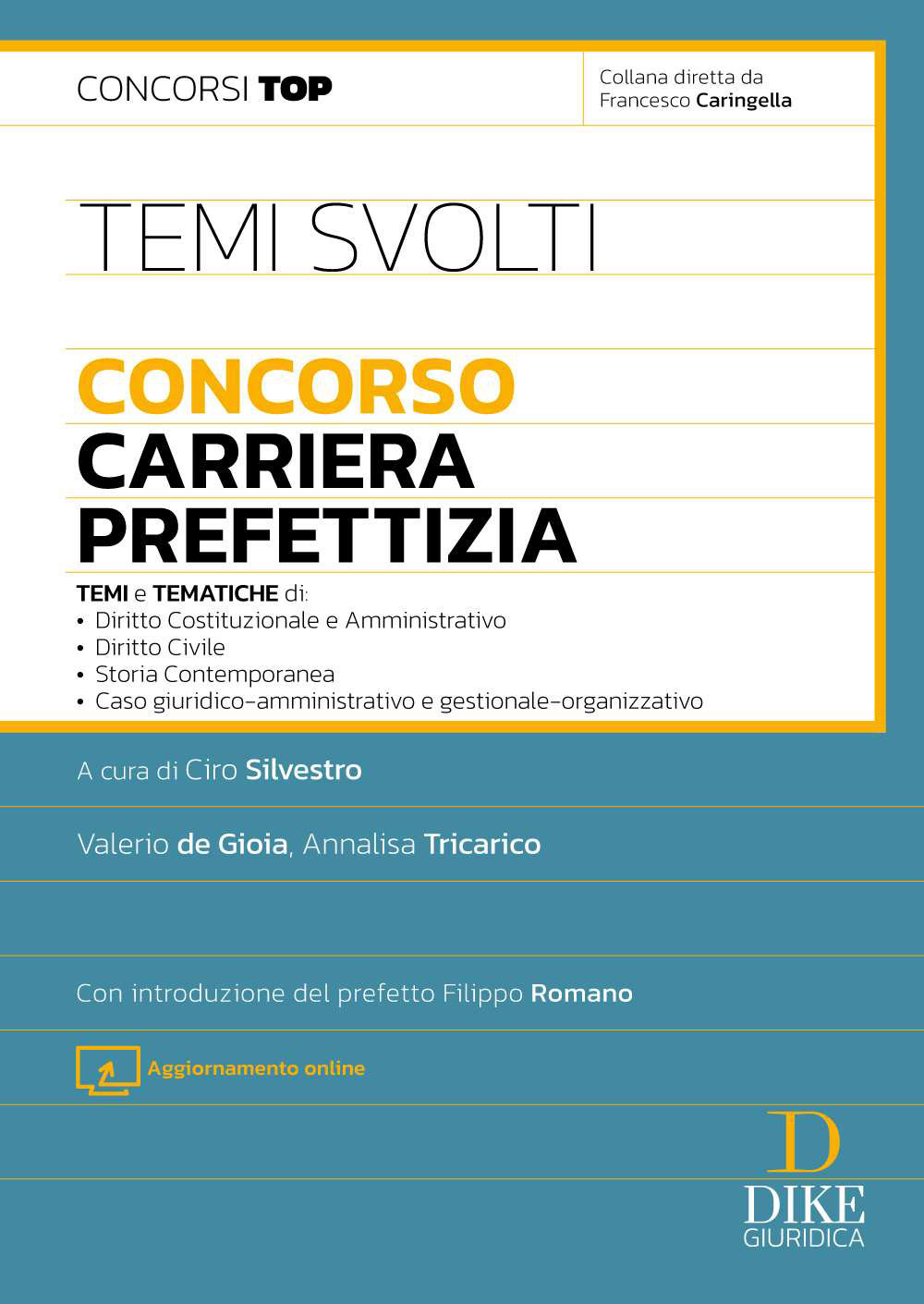 Temi svolti. Concorso carriera prefettizia