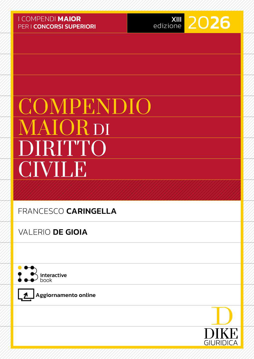 Compendio maior di diritto civile 2026
