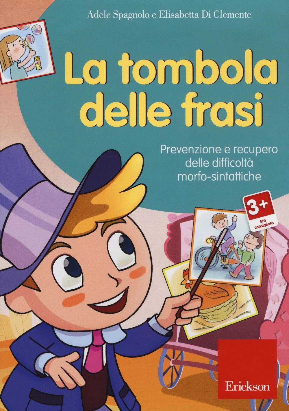 La tombola delle frasi. Prevenzione e recupero delle difficoltà morfo-sintattiche. CD-ROM