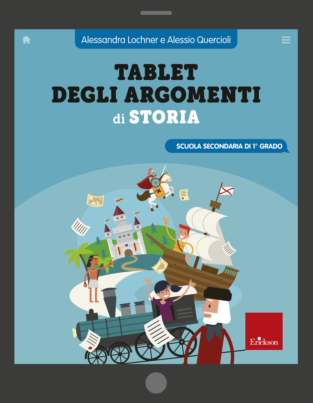 Tablet degli argomenti di storia. Scuola secondaria di 1° grado