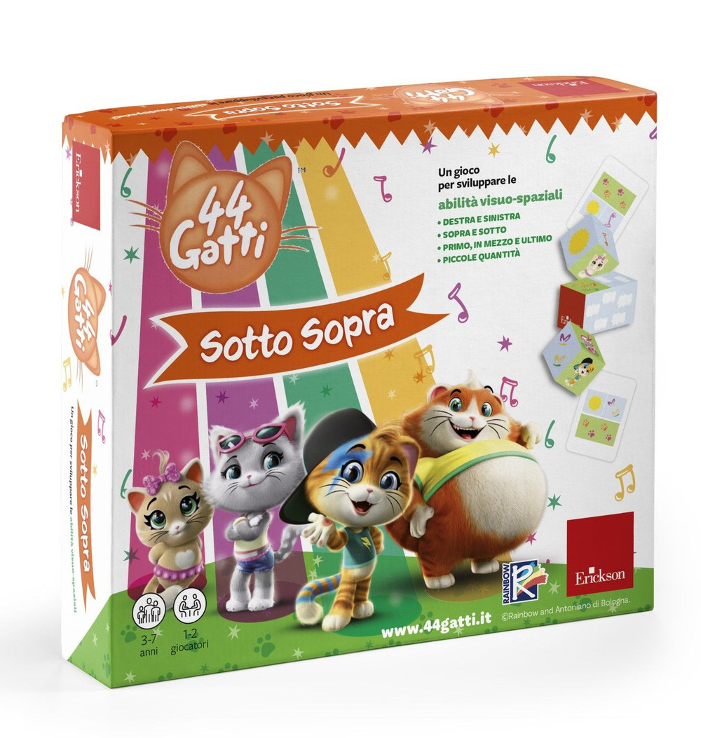 44 gatti sotto sopra. Il gioco per sviluppare le abilità visuo-spaziali