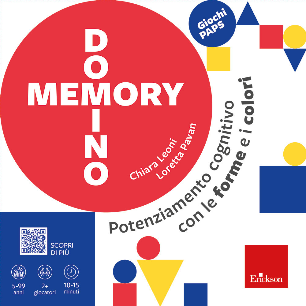 Domino memory. Potenziamento cognitivo con le forme e i colori