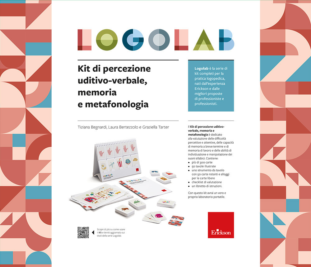 Logolab. Kit di percezione uditivo-verbale, memoria e metafonologia