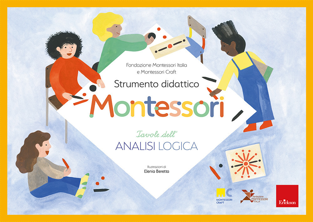 Tavole dell'analisi logica. Strumento didattico Montessori