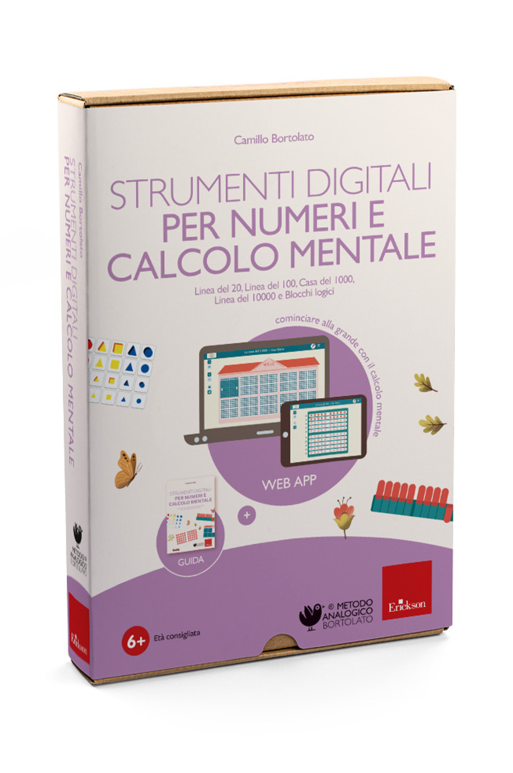 Strumenti digitali per numeri e calcolo mentale. Linea del 20, del 100, casa del 1000, blocchi logici. Web app