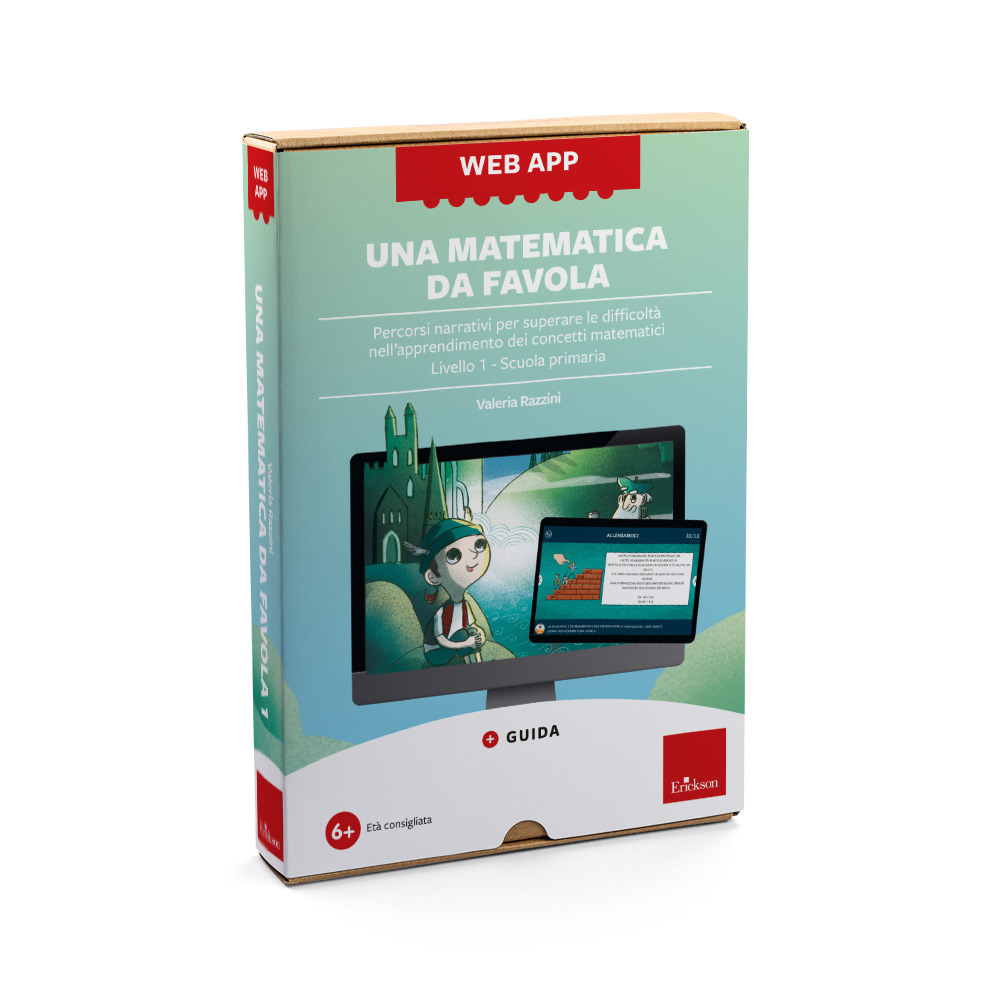 Una matematica da favola. Livello 1 Scuola primaria. Percorsi narrativi per superare le difficoltà nell'apprendimento dei concetti matematici. Web app