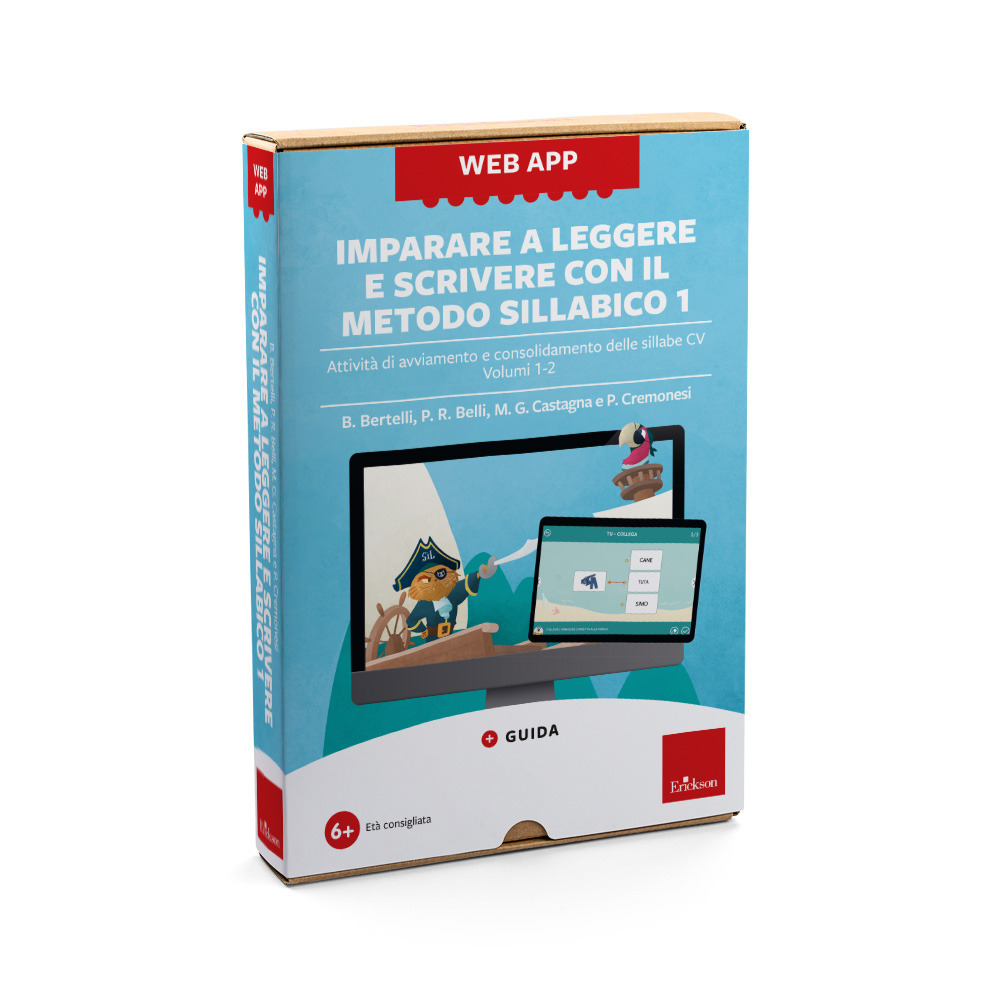 Imparare a leggere e scrivere con il metodo sillabico 1. Web app. Vol. 1-2: Attività di avviamento e consolidamento delle sillabe CV
