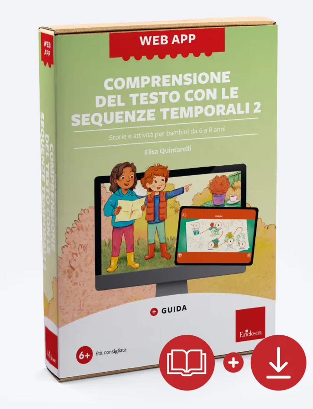 Comprensione del testo con le sequenze temporali. Storie e attività per bambini da 6 a 8 anni. Vol. 2