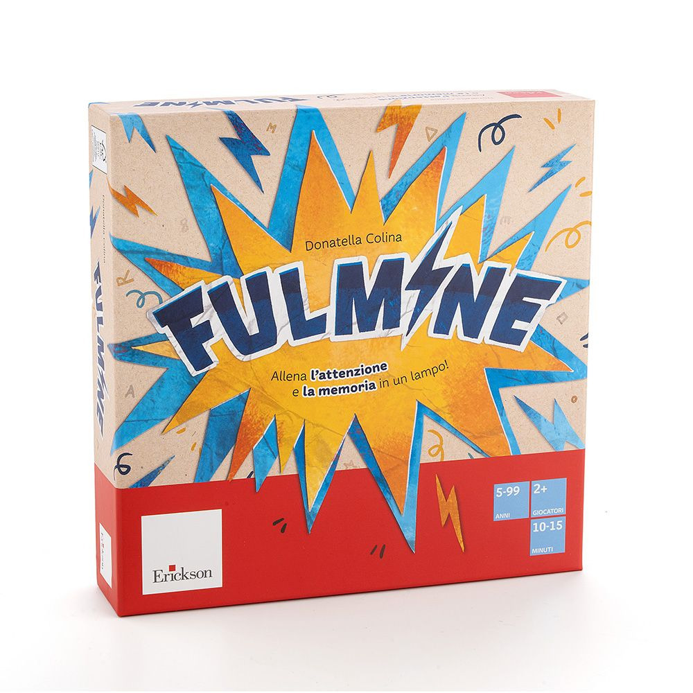 Fulmine. Allena l'attenzione e la memoria in un lampo!