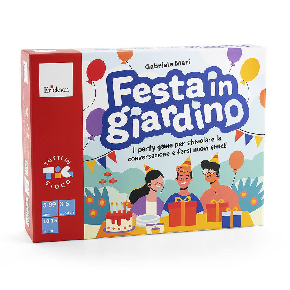 Festa in giardino. Il party game per stimolare la conversazione e farsi nuovi amici!