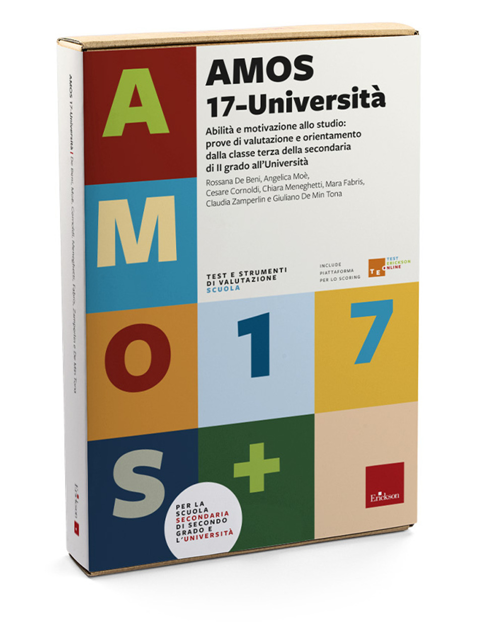 AMOS 17-Università. Abilità e motivazione allo studio: prove di valutazione e orientamento per la scuola secondaria di secondo grado e l'università
