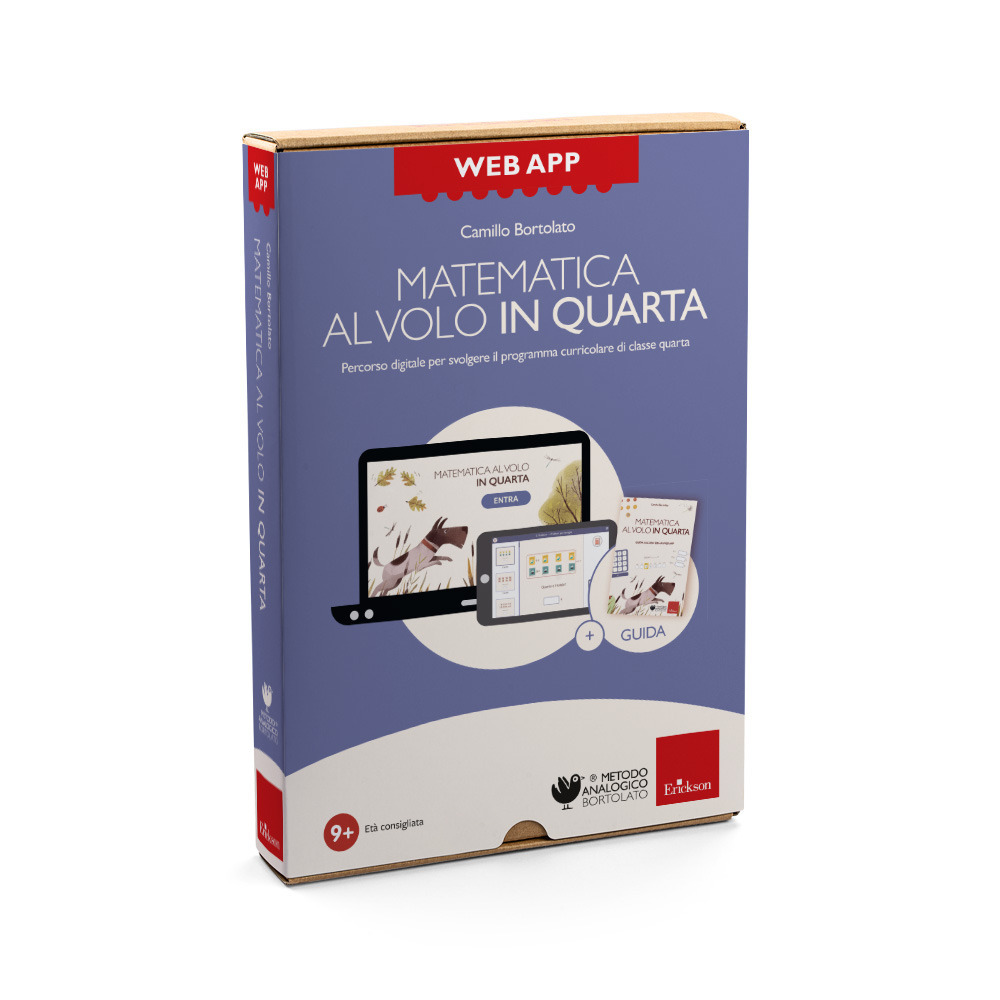 Web app Matematica al volo in quarta con la LIM. Percorso digitale per svolgere il programma curricolare di classe quarta