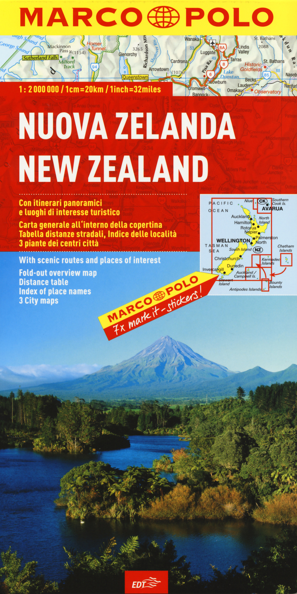 Nuova Zelanda 1:2.000.000