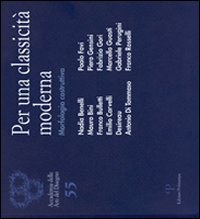 Per una classicità moderna. Morfologia costruttiva
