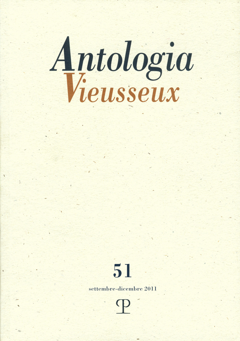 Antologia Vieusseux. Vol. 51