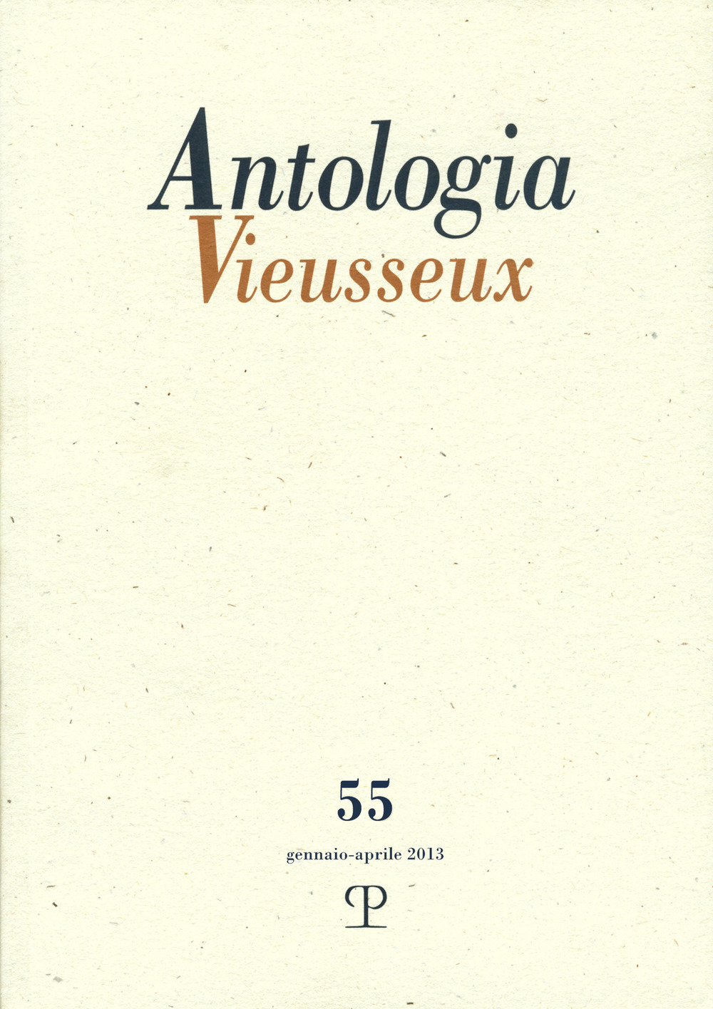 Antologia Vieusseux. Vol. 55