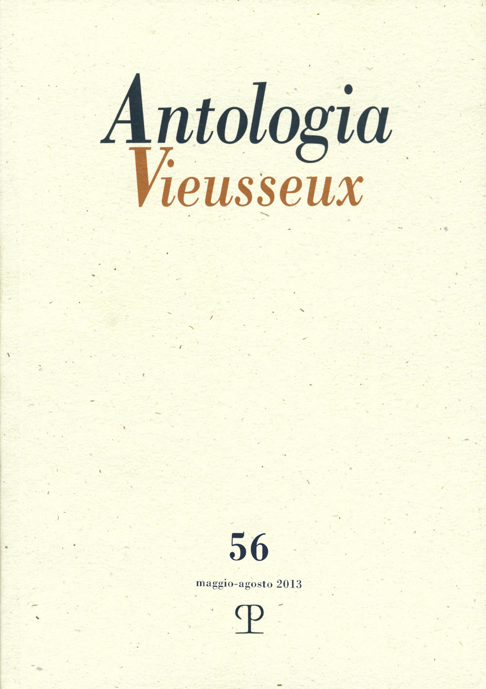 Antologia Vieusseux. Vol. 56