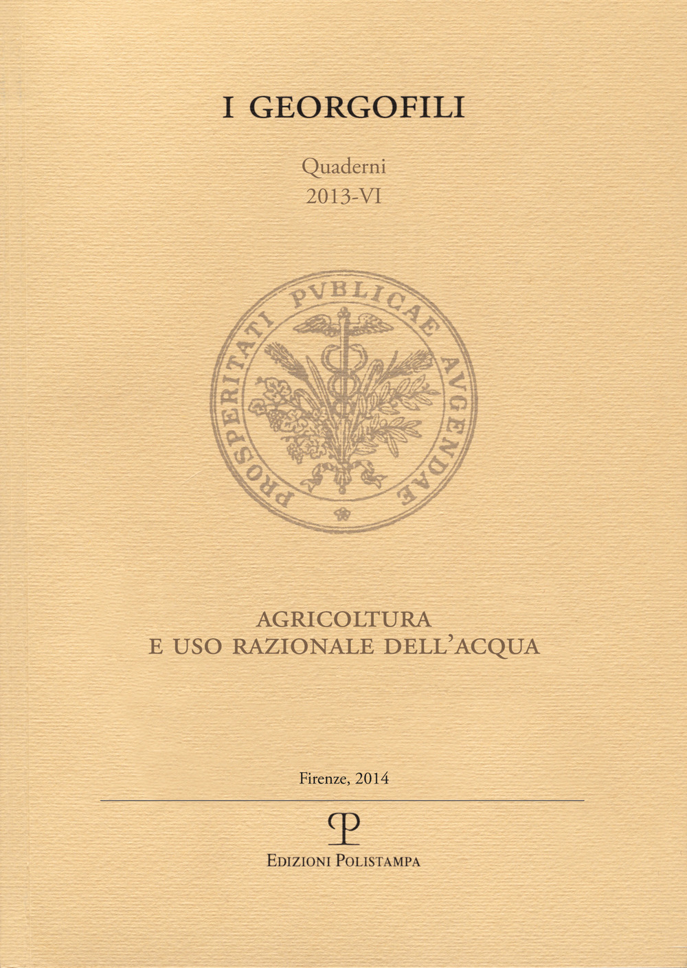 Agricoltura e uso razionale dell'acqua