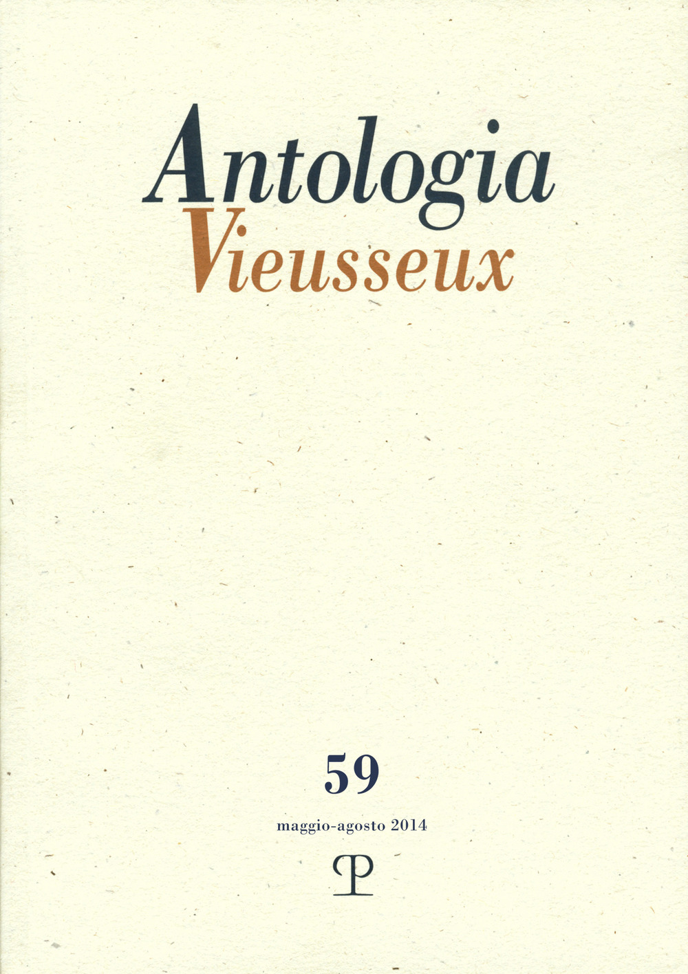 Antologia Vieusseux. Vol. 59