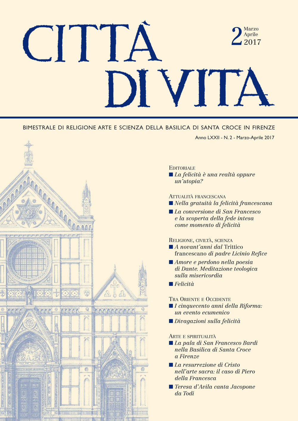 Città di vita. Vol. 2: Marzo-Aprile