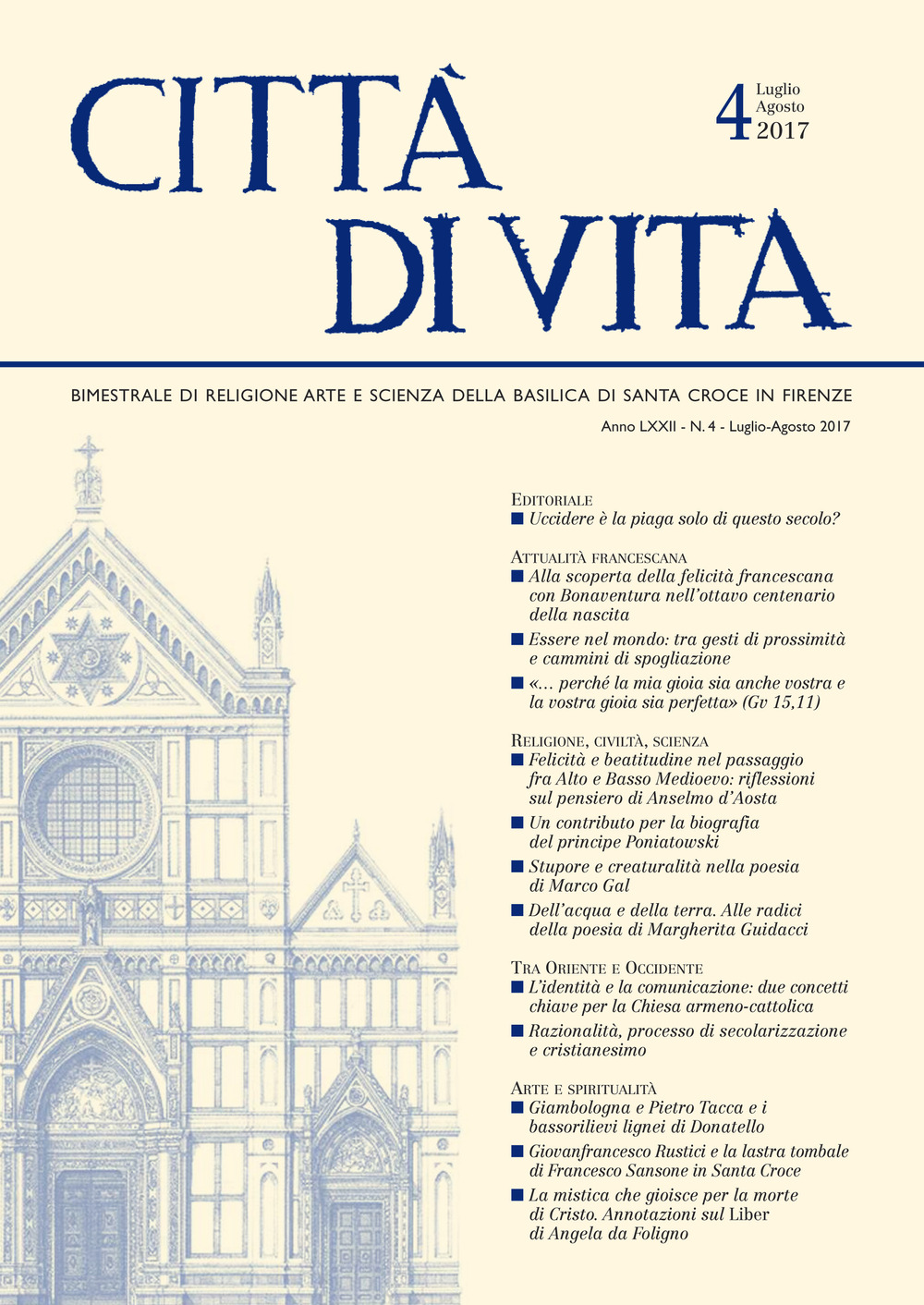 Città di vita. Vol. 4: Luglio-agosto