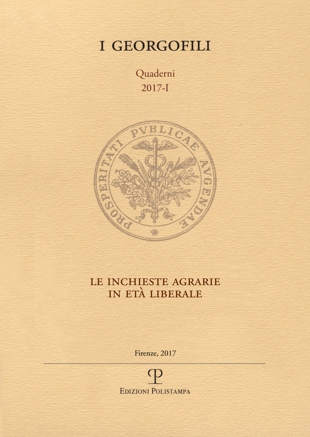 Le inchieste agrarie in età liberale