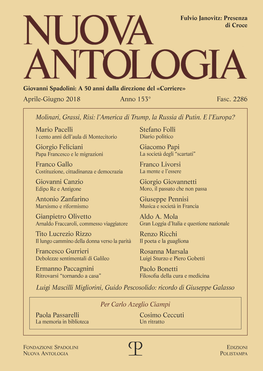 Nuova antologia. Vol. 2: Aprile-Giugno