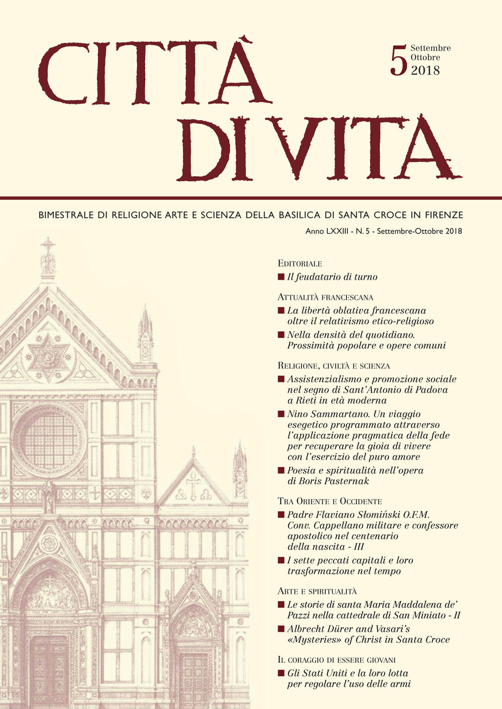 Città di vita. Vol. 5: Settembre-ottobre