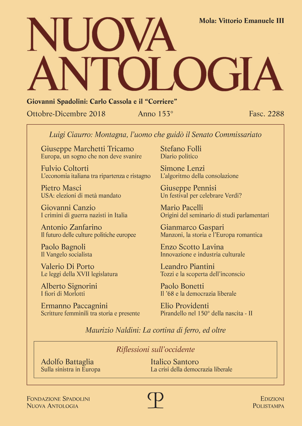 Nuova antologia. Vol. 4: Ottobre-dicembre
