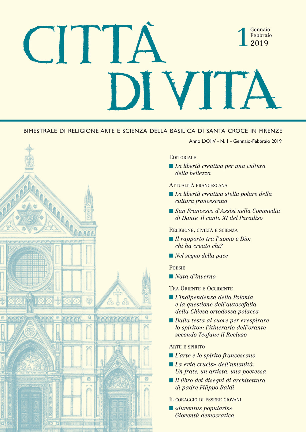 Città di vita. Vol. 1: Gennaio-Febbraio