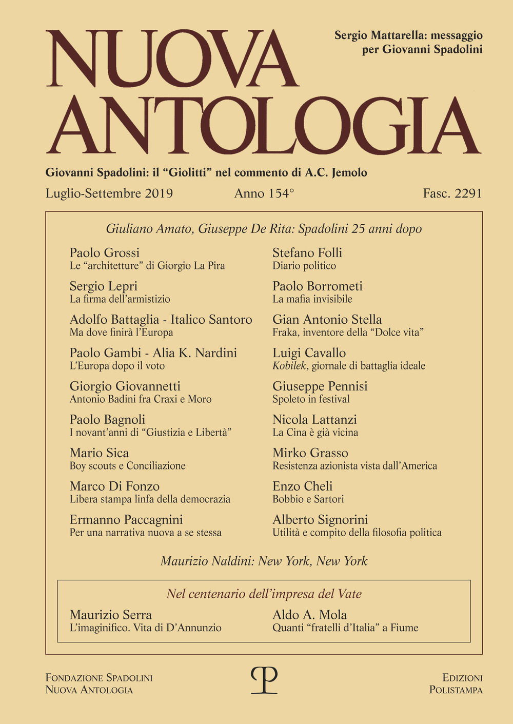 Nuova antologia. Vol. 3: Luglio-Settembre