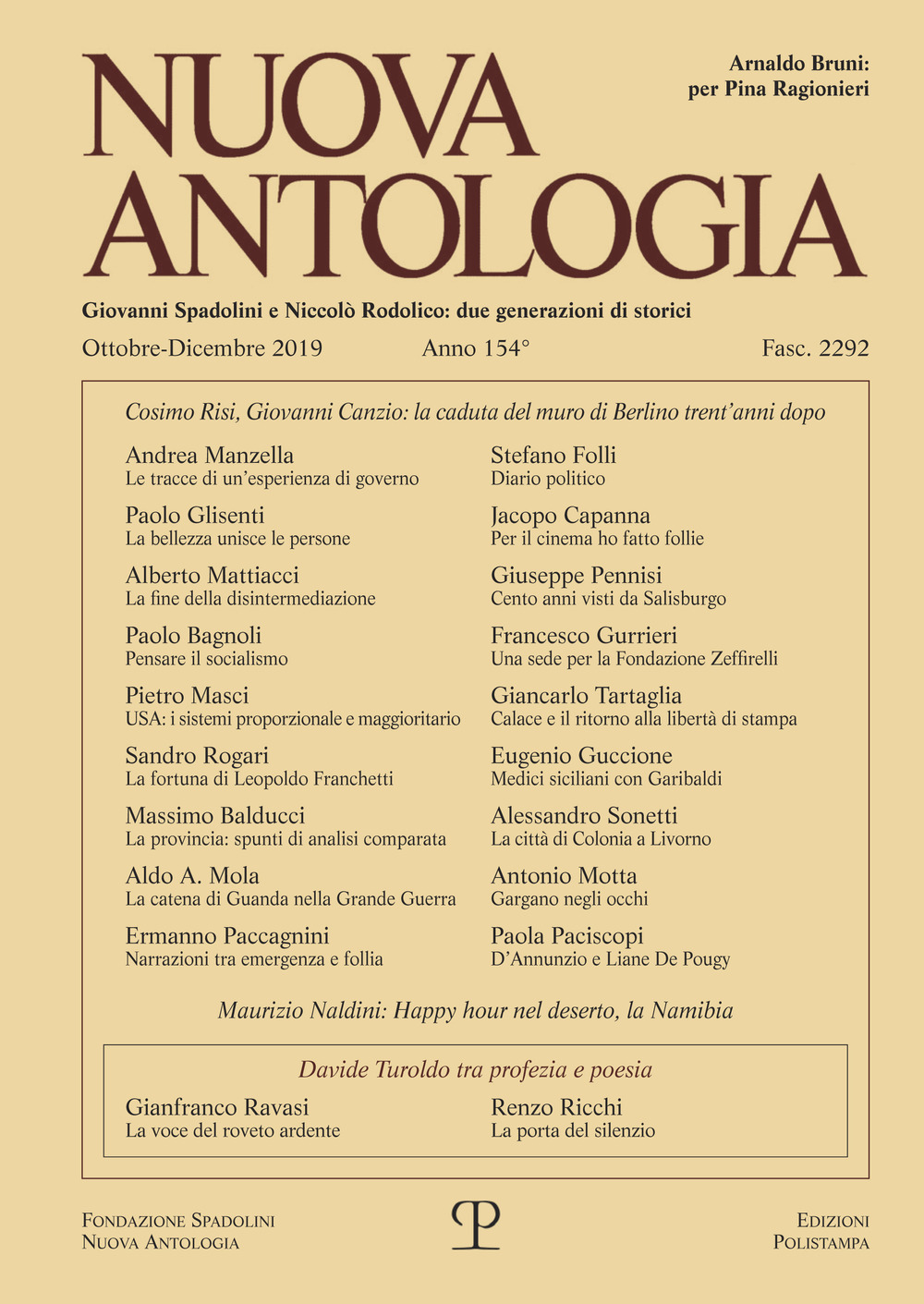Nuova antologia. Vol. 4: Ottobre-Dicembre