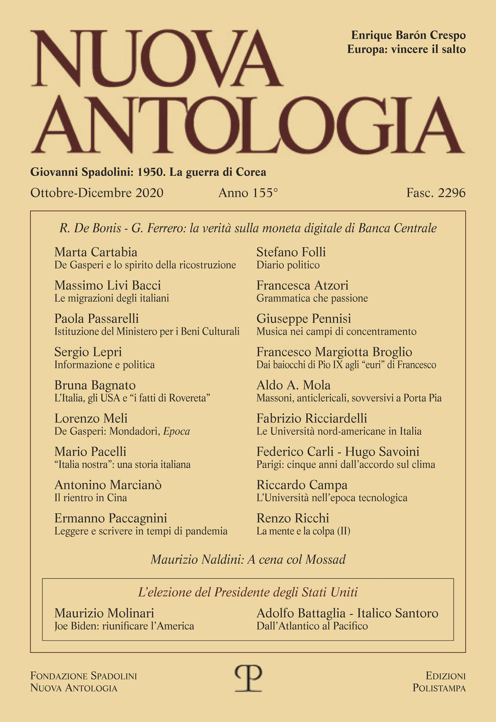 Nuova antologia. Vol. 4: Ottobre-Dicembre