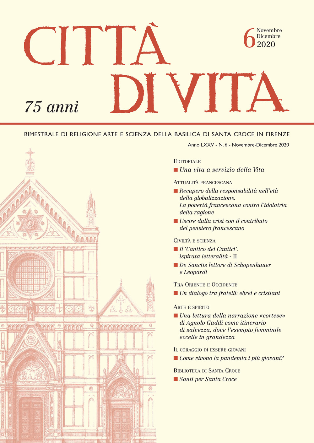 Città di vita. Vol. 6: Novembre-Dicembre