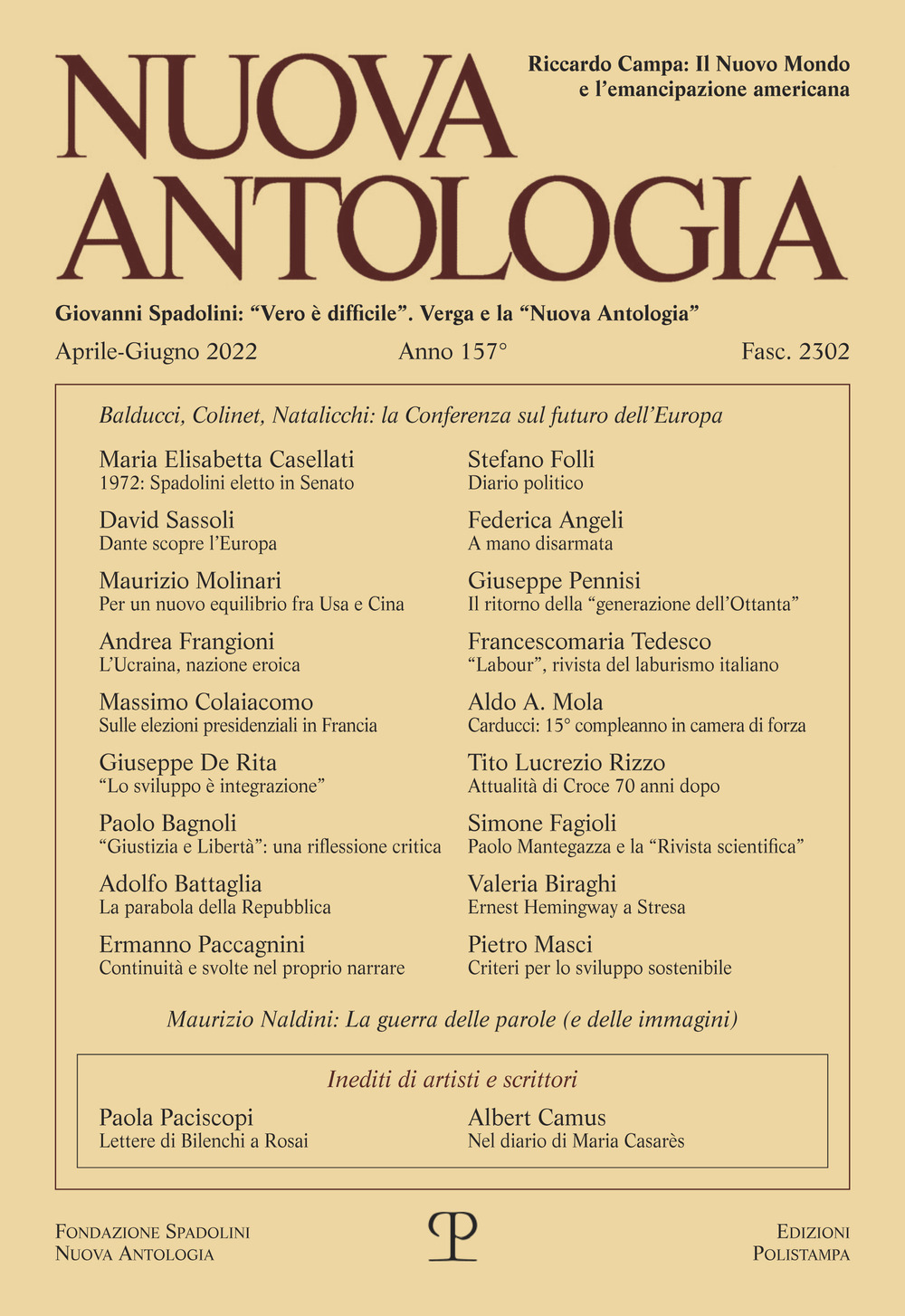 Nuova antologia. Vol. 2: Aprile-giugno