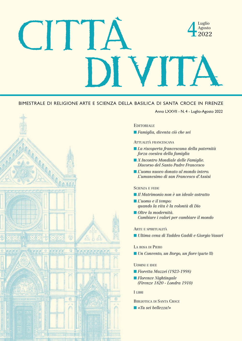 Città di vita. Vol. 4: Luglio-agosto