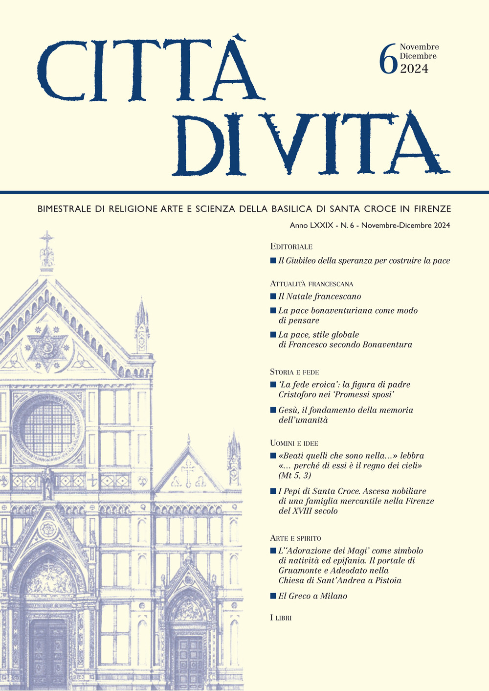 Città di vita. Vol. 6: Novembre-Dicembre
