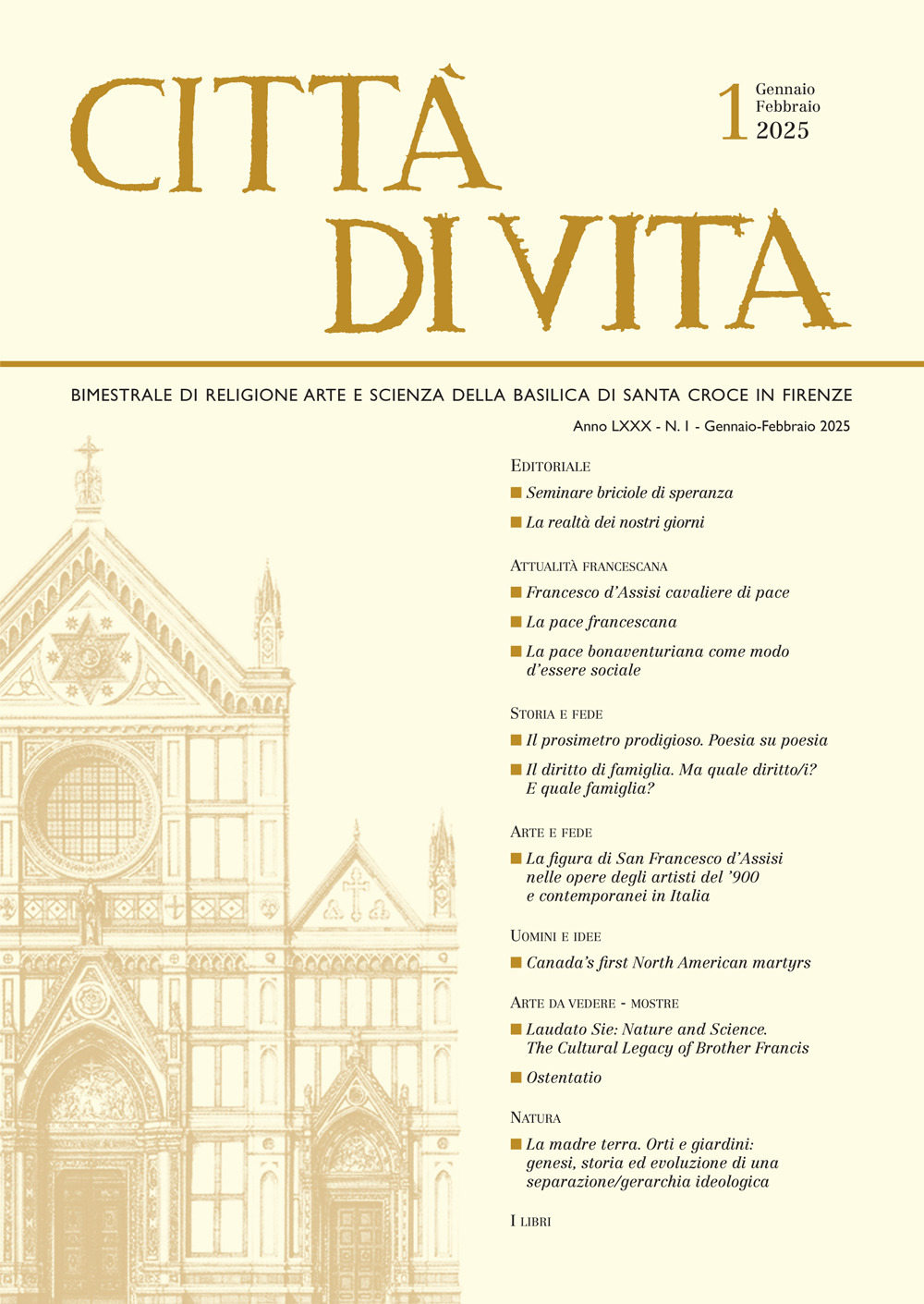 Città di vita. Vol. 1: Gennaio-febbraio