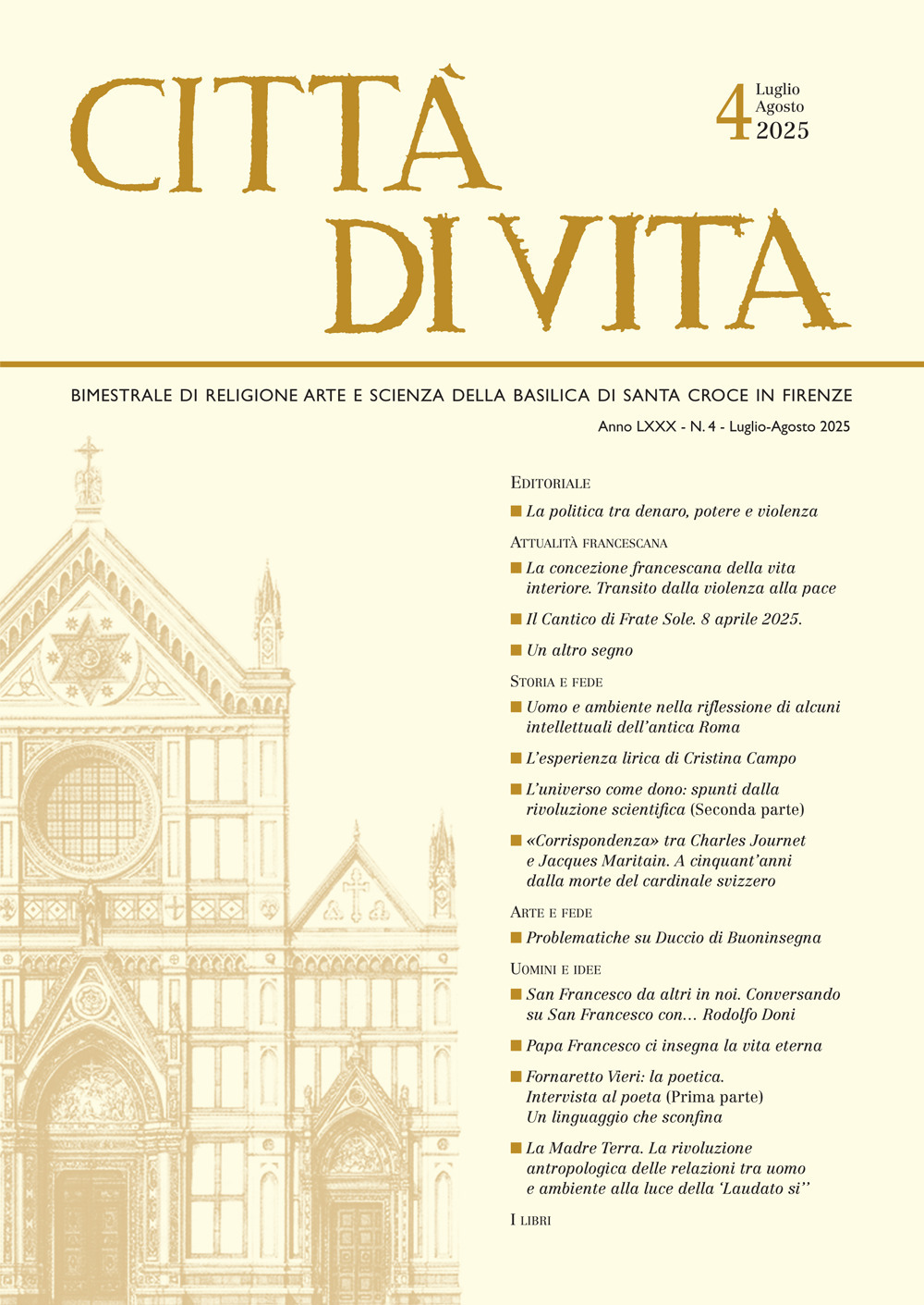 Città di vita. Vol. 4: Luglio-agosto