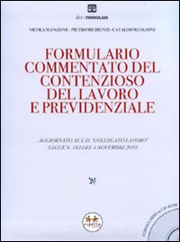 Formulario commentato del contenzioso del lavoro e previdenziale