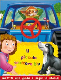 Il piccolo trattore blu