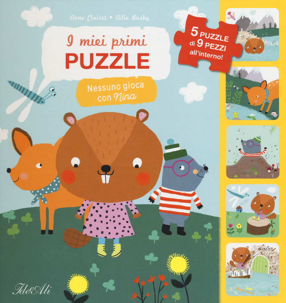 Nessuno gioca con Nina! I miei primi puzzle