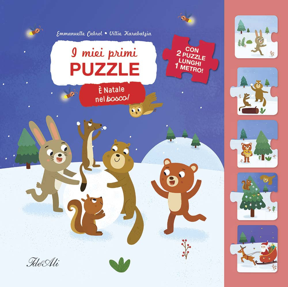 È Natale nel bosco! I miei primi puzzle