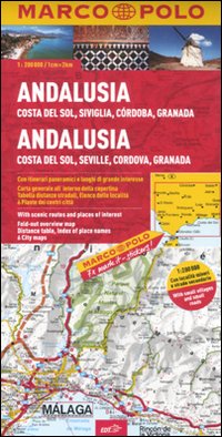 Andalusia, Costa del sole, Siviglia, Cordoba, Granada 1:200.000