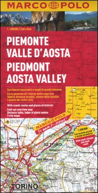 Piemonte, Valle D'Aosta 1:200.000