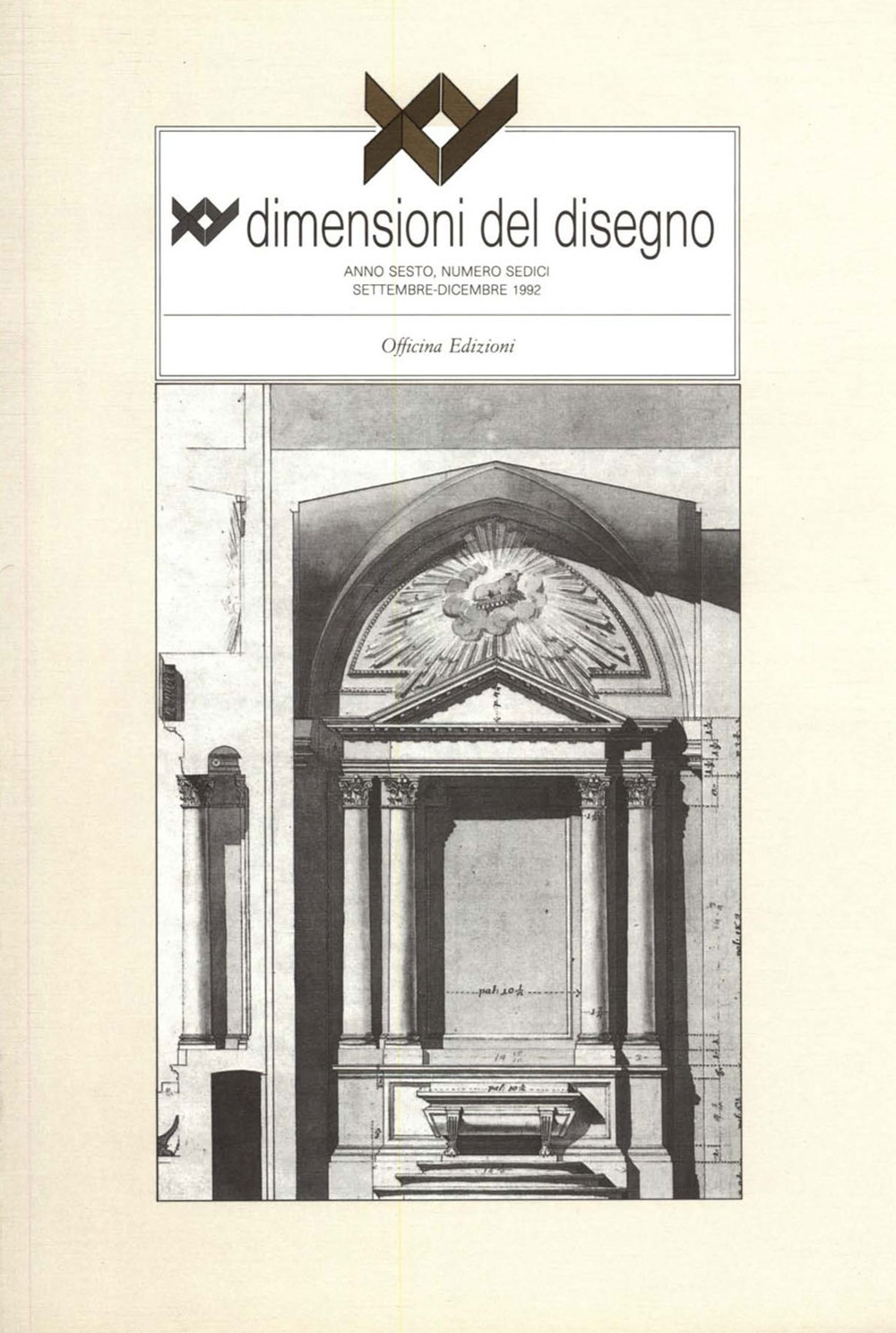 XY Dimensioni del disegno. Vol. 16